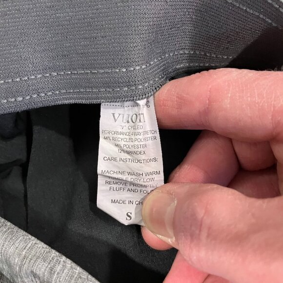 Vuori Banks Short Size S Black 9" Inseam - Picture 3 of 6